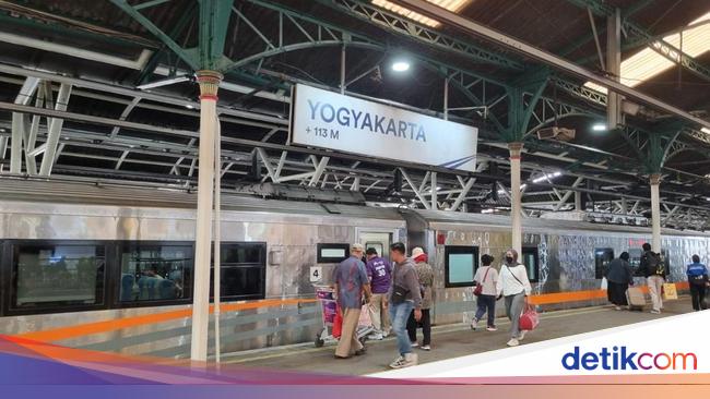 Yogyakarta Jadi Tujuan Terfavorit Pemudik dan Wisatawan Naik KA