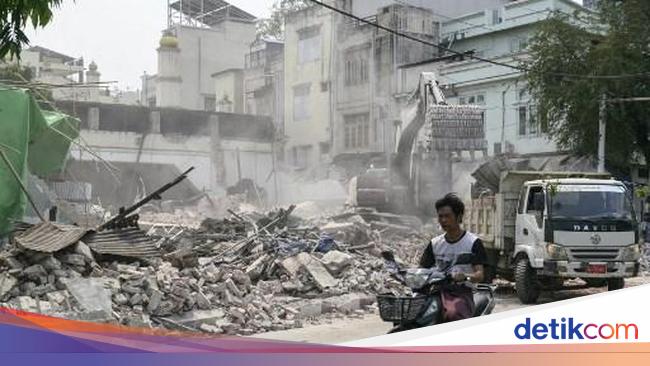 Bau Mayat dan Ketakutan Selimuti Kota di Myanmar Sepekan Usai Gempa Dahsyat