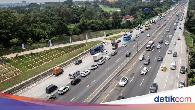 325 Ribu Kendaraan ke Luar Jabotabek Via Tol Saat Long Weekend