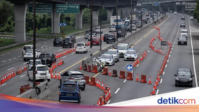 Contraflow Diterapkan di Km 44-46 Tol Jagorawi Arah Puncak Pagi Ini