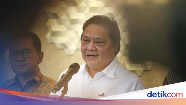 Pertumbuhan Ekonomi RI Kuartal I Cuma 4,87%, Airlangga Bilang Begini