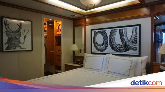 Penampakan Mewah Kamar Kapal Pesiar, Seperti Hotel Berbintang