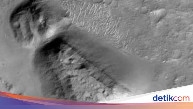 Struktur Aneh Ditemukan di Mars, Diduga Bukti Peradaban Kuno