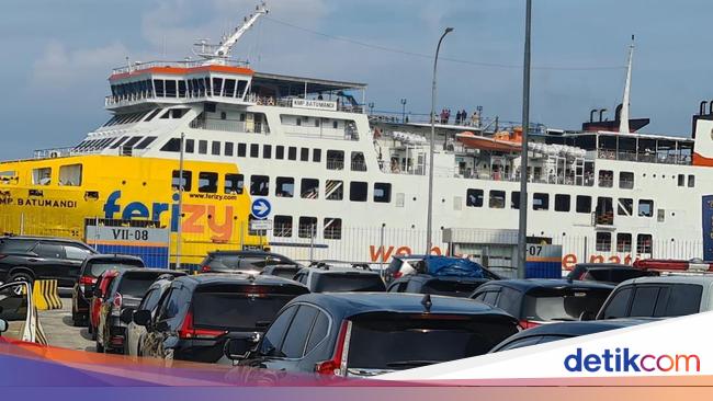ASDP Catat 780 Ribu Pemudik Sudah Kembali ke Jawa via Bakauheni-Merak