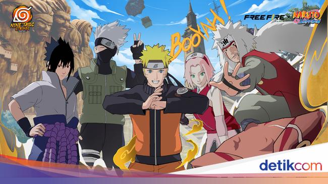 Kolaborasi Epik Free Fire X Naruto Hadirkan Karakter Legendaris