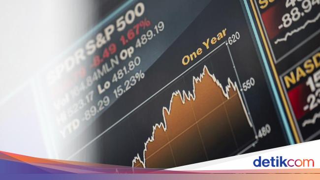Dampak Perang Dagang Trump Kian Nyata, Saham-saham di AS Tertekan