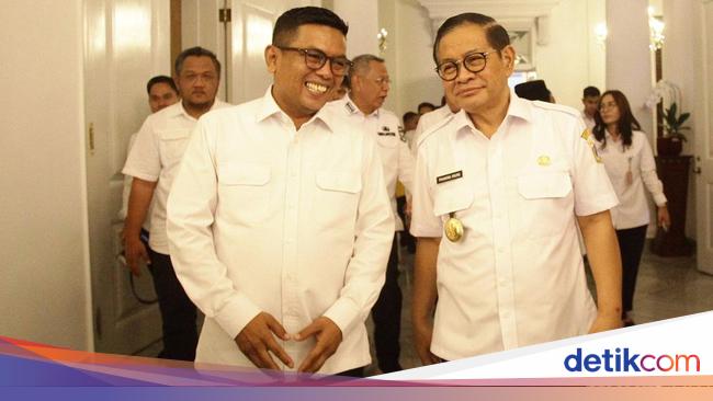 Pramono-Andra Soni Bahas Banjir dan Perluasan Rute MRT hingga Balaraja