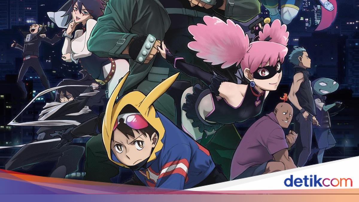 My Hero Academia: Vigilantes Mengudara di Netflix