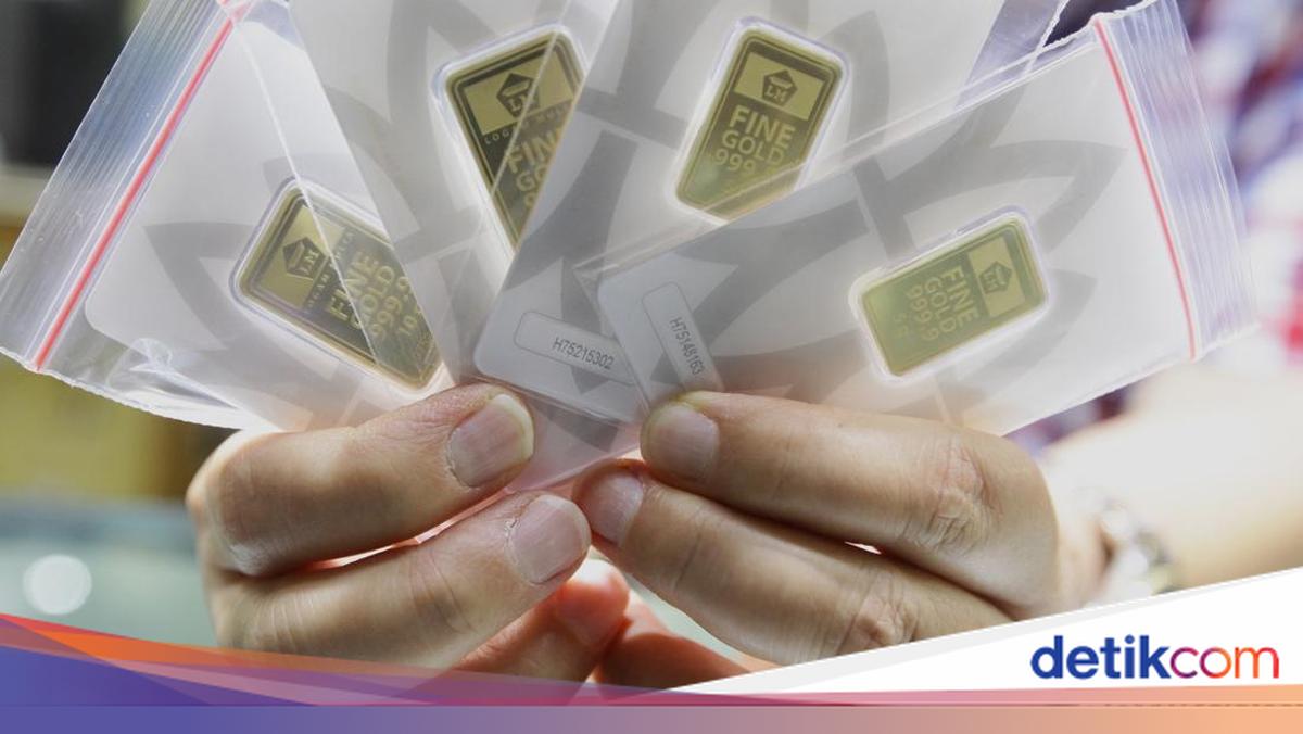Harga Emas Antam Ambruk, Buyback Jatuh Rp 67.000 per Gram!