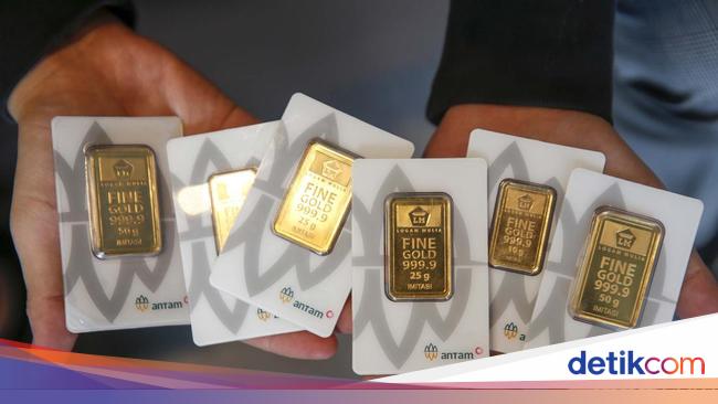 Harga Emas Batangan Hari Ini Meroket, Jadi Semahal Ini