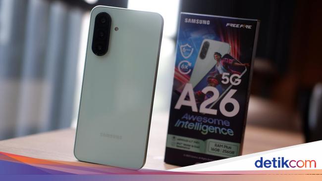 Unboxing Galaxy A26 5G, HP Samsung Rp 3 Jutaan untuk Main Free Fire