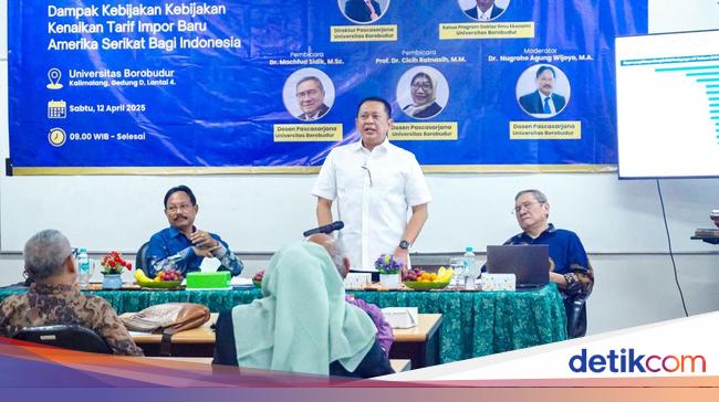 Bamsoet Bicara Peluang Ekonomi RI Imbas Perang Dagang AS-China