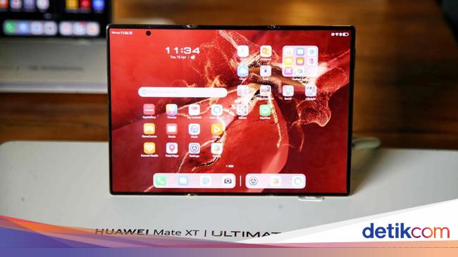 Menggenggam Huawei Mate XT Ultimate di Indonesia