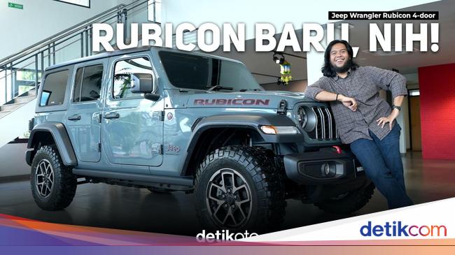 Jeep Wrangler Rubicon Terbaru Meluncur di Indonesia, Segini Harganya