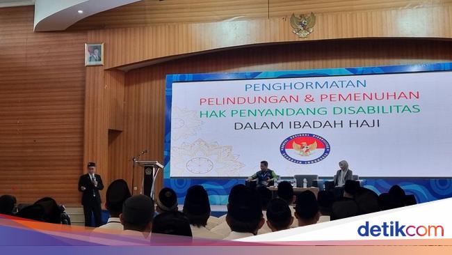 KND Ingatkan Petugas Haji Wajib Layani-Penuhi Hak Jemaah Disabilitas