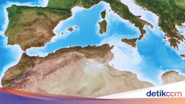 Laut Mediterania Tercipta dari Banjir Dahsyat 5 Juta Tahun Lalu