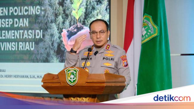 Kapolda Riau Perkenalkan Konsep Green Policing di Kampus UIR