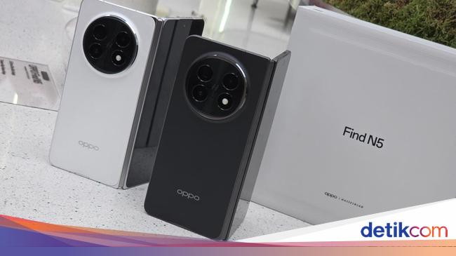 Oppo Find N5 Segera Rilis di Indonesia, Ini Spesifikasi Lengkapnya