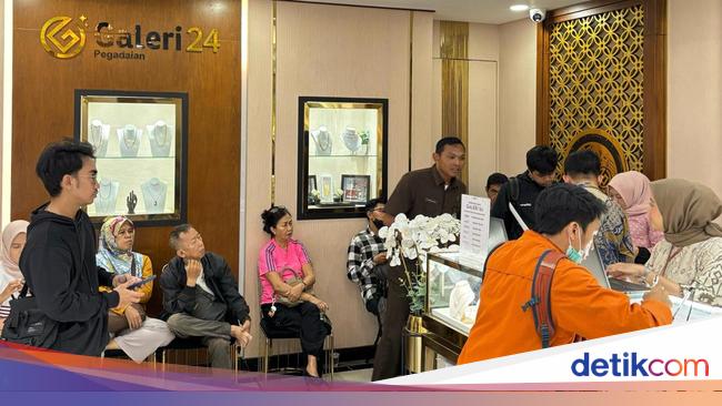 Lebih dari 250 Kg Emas Batangan Diburu Masyarakat dalam Kurun 6 Hari