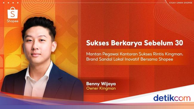 Kisah Mantan Pegawai Kantoran Sukses Rintis Kingman Bersama Shopee