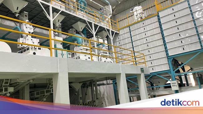 Proyek Fasilitas Modern Olah Gabah Rp 230 M Rampung
