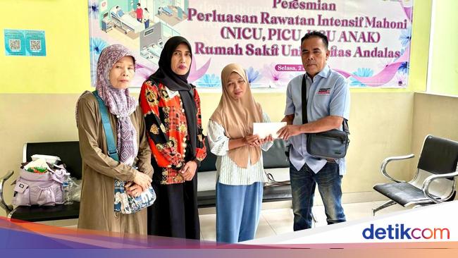 Andre Rosiade Bantu Anak Penderita Meningitis Hidrosefalus di Padang