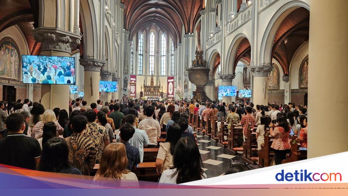 Jadwal Misa Pekan Suci Paskah 2026 di Gereja Katedral Jakarta