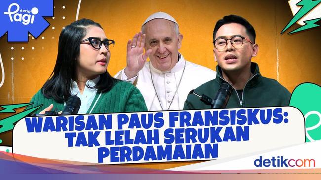 Warisan Paus Fransiskus: Tak Lelah Serukan Perdamaian