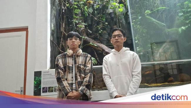 2 Pelaku Vandalisme Coret 'Adi+Santo' di Kebun Raya Bogor Minta Maaf