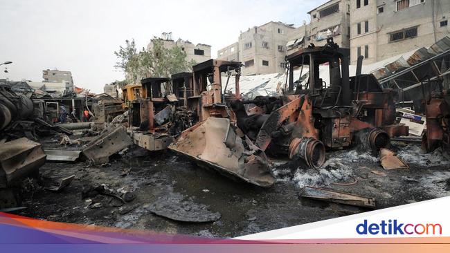 Israel Terus Bombardir Gaza, Alat Evakuasi dan Bantuan Hancur