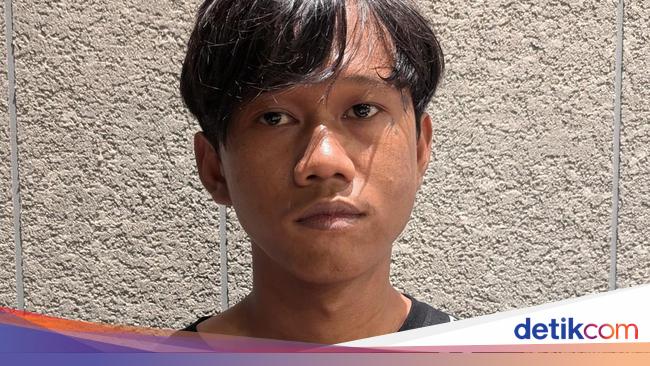 pria ditangkap polisi di tangerang