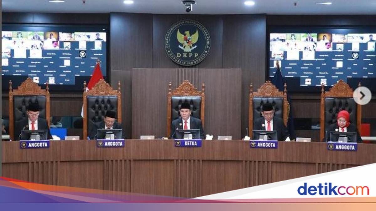 DKPP Beri Sanksi Peringatan Keras ke Ketua-4 Anggota KPU Sewa Private Jet