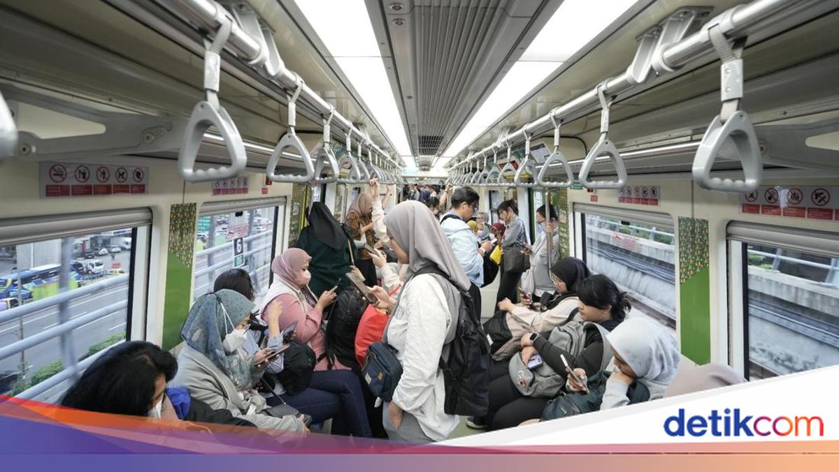 Aturan Mengambil Foto dan Video di Area Stasiun LRT Jabodebek