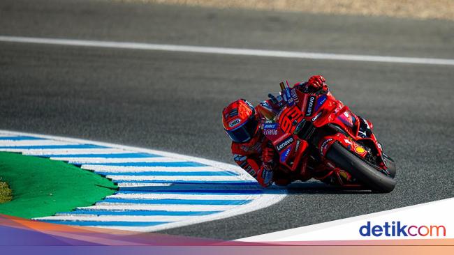 Hasil FP1 MotoGP Inggris: Marquez Tercepat Meski Motornya Sempat 'Ngadat'