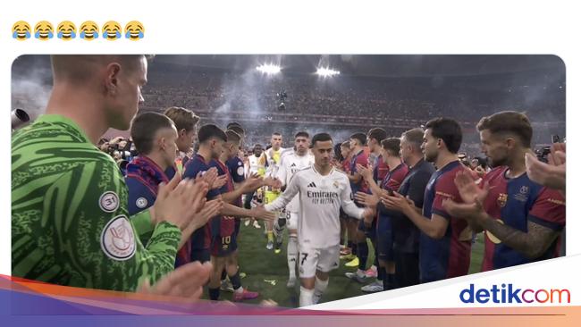 Meme Real Madrid Dipecundangi Barcelona, Terancam Tanpa Trofi