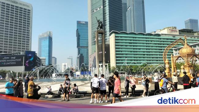 CFD Bundaran HI Hari Ini Ditiadakan karena Ada Jakarta International Marathon