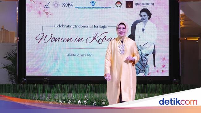 Istri Mensos dan Wamensos Kompak Berkebaya Nusantara di Atas Catwalk