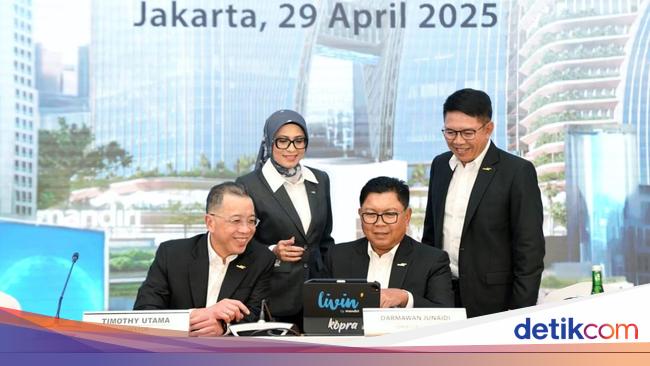 Laba Bank Mandiri Tembus Rp 13,2 Triliun Kuartal I 2025