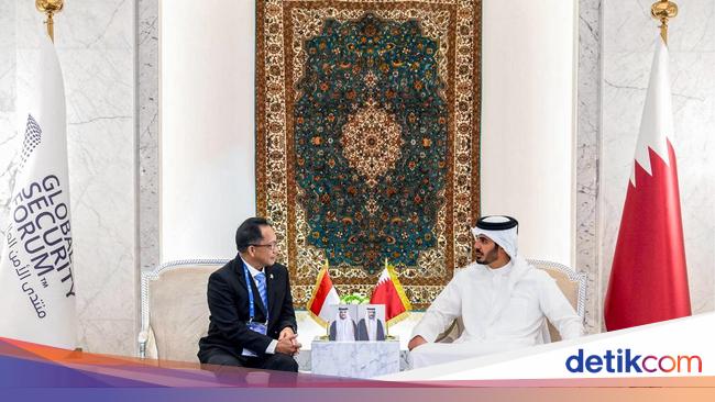 Menteri Tito Karnavian Bertemu Mendagri Qatar di Global Security Forum