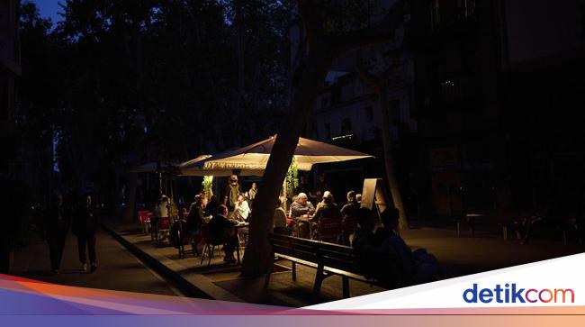 Spanyol Gelap Gulita Akibat Pemadaman Listrik Besar