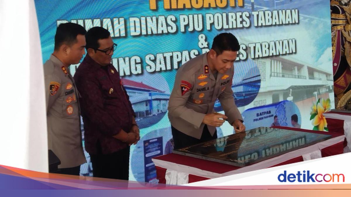 Gedung Satpas Polres Tabanan Diresmikan, Permudah Layanan SIM-Basmi Pungli