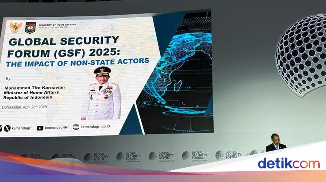 Mendagri Tito Karnavian Jadi Pembicara di Forum Global Security di Qatar