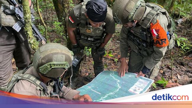 Brimob Sisir Manual Zona Merah Hutan Moskona Lokasi Iptu Tomi Marbun Hilang