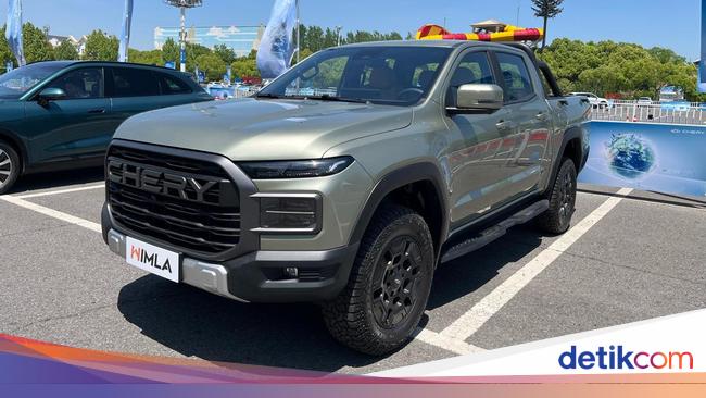 Potret Gagahnya Pikap Double Cabin Terbaru dari Chery