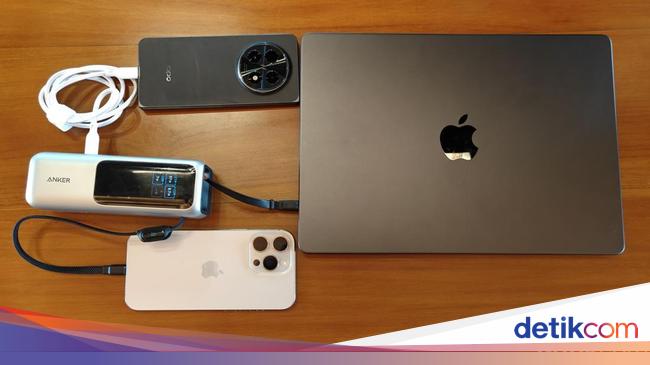 Review Anker Powerbank 25.000 mAh 165W: Bisa Isi Laptop dan HP Barengan