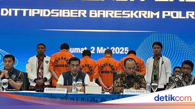 Bareskrim Polri Buru 3 DPO Kasus Judi Online H55 Hiwin