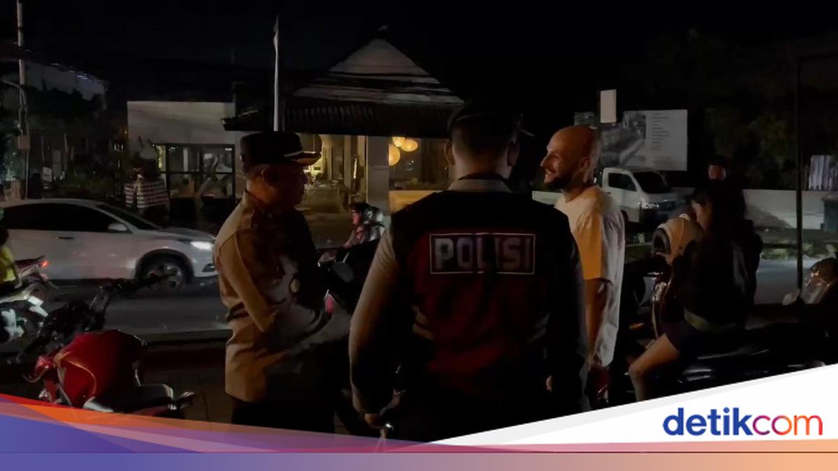 Razia Mendadak di Pererenan, 30 Turis Asing Ditilang, Puluhan Motor Disita