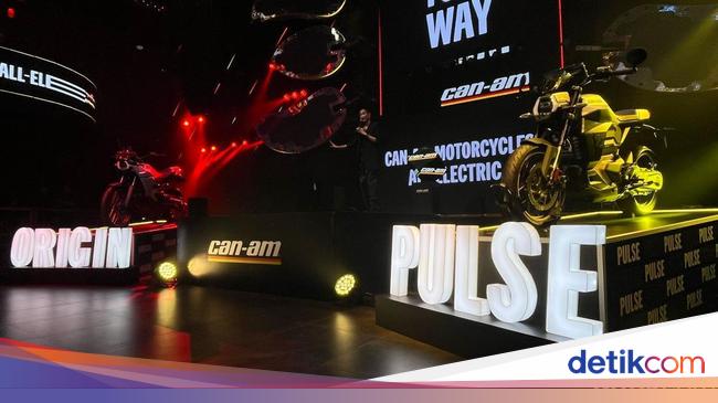 Tampang Motor Listrik Can-Am yang Harganya Nyaris Setara 2 Unit Avanza