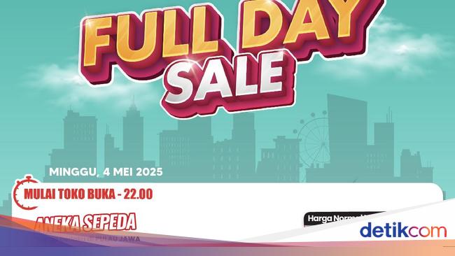 Beli Aneka Sepeda Gowes di Transmart Full Day Sale Dapat Diskon Gede-gedean