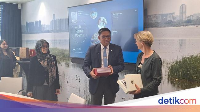 Wamentan Kunjungi Pusat Riset Pertanian Belanda, Bahas Kedelai-Pertanian Modern